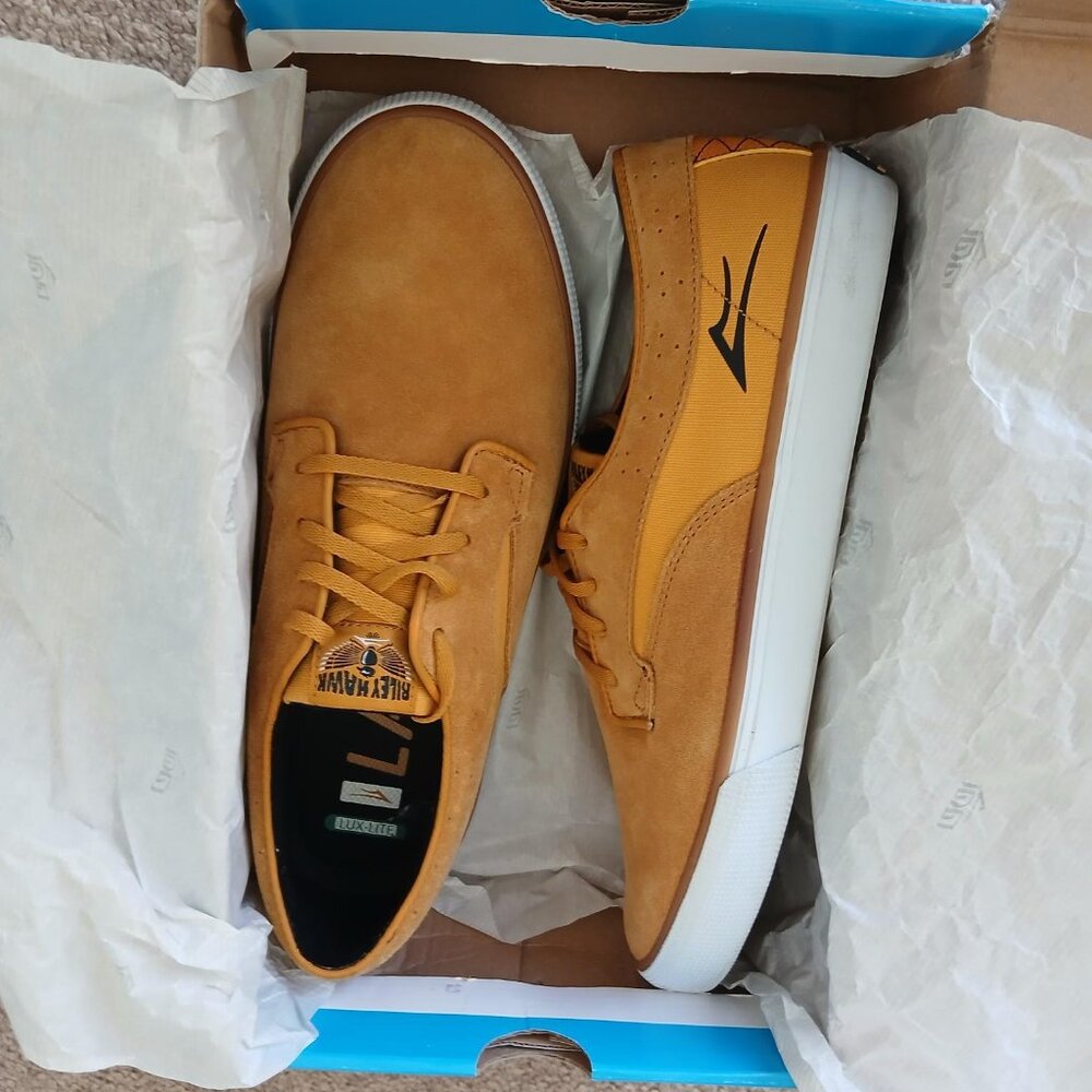 Lakai - Riley Hawk - Gold Suede - Picture 2 of 4